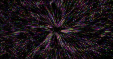 Rotating Particle Streams (2160p 23.976) Stock Footage 154917635