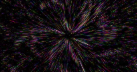 Rotating Particle Streams (2160p 29.97) Stock Footage 154918151