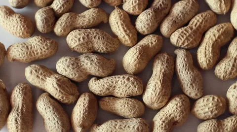 Rotating Peanuts Stock Footage 42707018