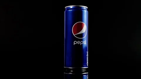 Rotating Pepsi can Video stock 118900985
