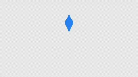 Rotating petals spreading out in shape of flower loading icon animation Vídeos de archivo 320612760