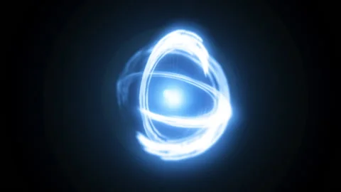 A rotating photosphere with a shock wave Stock Footage 131017637