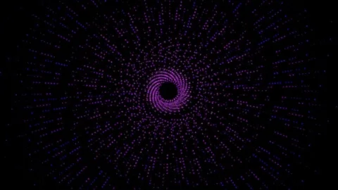 Rotating pink dots Video stock 76004011