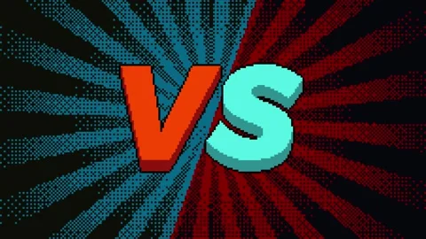 Rotating pixel versus background with radial rays Stock Footage 331517455