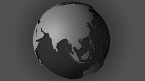 Rotating Planet Earth Stock Footage 83487672