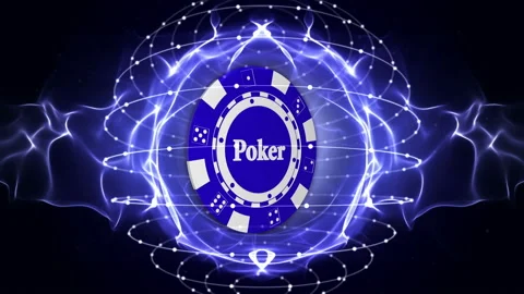 Rotating Poker Chip with Text, Animation, Loop Stock Footage 169044530