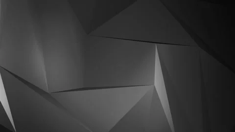 Rotating Polygonal background Stock Footage 86031222