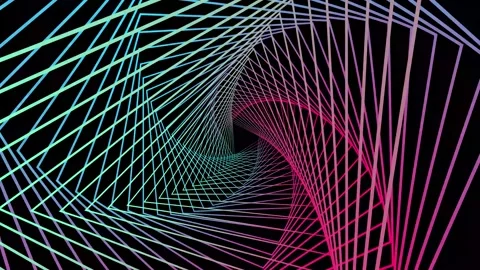 Rotating polyhedron 4 Stock Footage 133628836