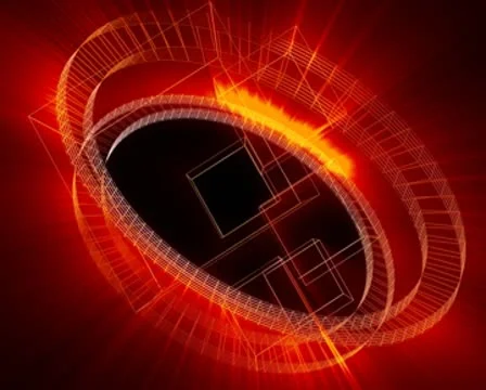 Rotating Portholes Background Loop Stock Footage 8945265