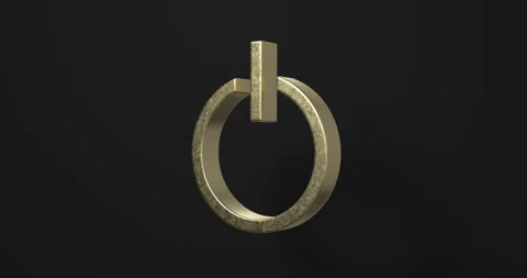 Rotating power symbol 스톡 동영상 277254560