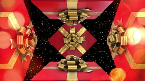 Rotating Presents - 125bpm - Seamless Stock Footage 68610330
