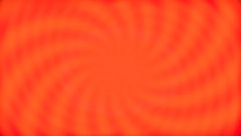 A rotating, pulsating background with orange spiral patterns creating an an.. Stock Footage 303398695