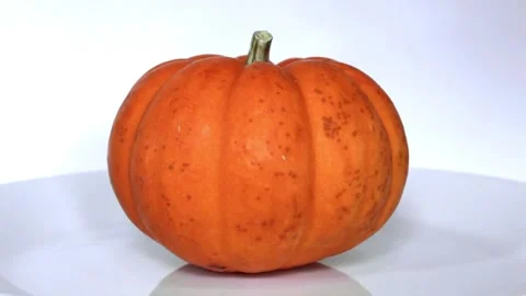 Rotating Pumpkin 2 Stock Footage 286272949