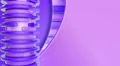 Rotating purple circles background, loop HD Footage