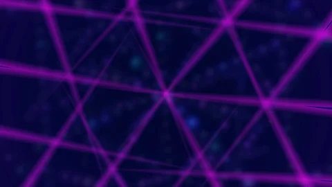 Rotating purple lines Stock Footage 88985465