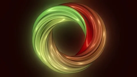 Rotating purple torus. 3D computer generated geometric animation. Rotation Stock-Footage 85251063