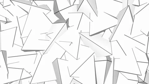 Rotating pyramids. Seamless loop Stock Footage 89323822