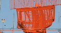 Rotating radar tower - 1 - zoom out HD Footage