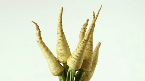 Rotating radishes Video stock 18404279