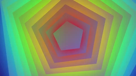 Rotating Rainbow Abstract Background Stock Footage 240719679