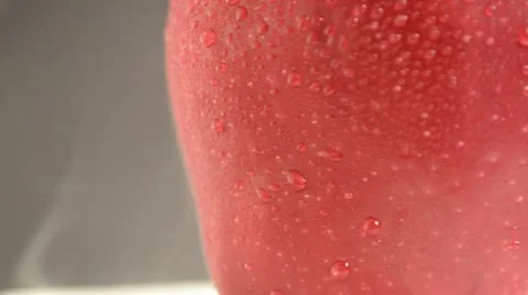 Rotating Red Apple - Crane Up Video stock 22024310