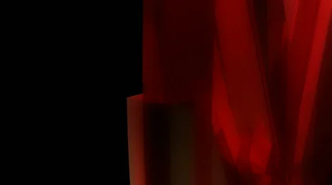 Rotating red glowing Stock Footage 55274417