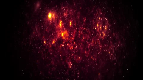 Rotating Red Orbs Galaxy Milky way Space... | Stock Video | Pond5