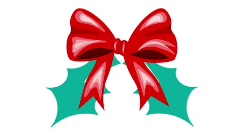 Rotating Red Ribbon Tie V2 스톡 동영상 260101601