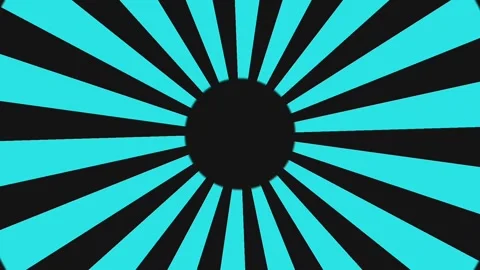Rotating retro sun ray animated background. An animated sunrise that shines Stock Footage 136255142