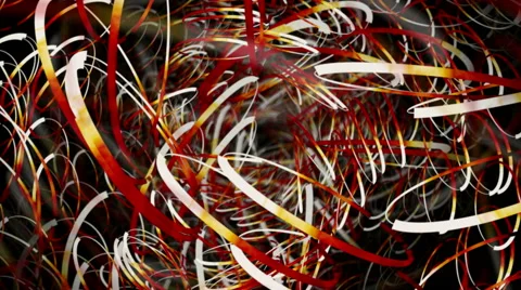 Rotating Rings Stock Footage 52122362