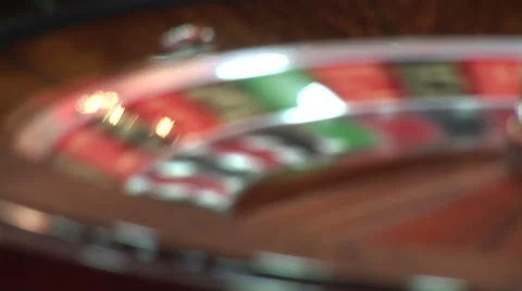 Rotating roulette with blur effect Stock Footage 54029575
