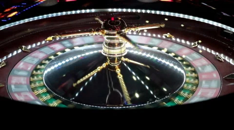 Rotating roulette Stock Footage 35891328