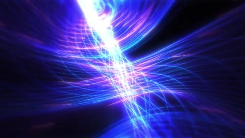 Rotating round high-tech elements, technology and futuristic spiral concept. Stock Footage 307502112