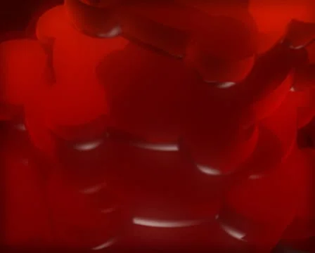 Rotating Ruby Discs Background Loop Video stock 8945421