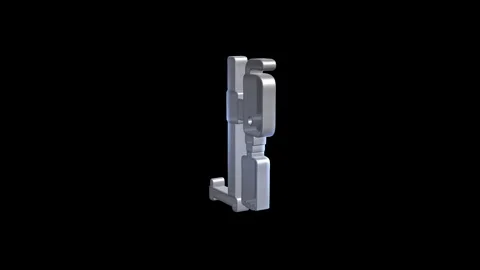 Rotating sanitizer dispenser on black background Stock Footage 313387689