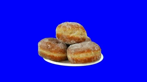 Rotating seamless looping donuts (Combo) 1 Stock Footage 11339853