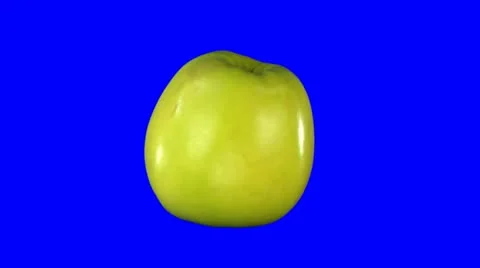 Rotating seamless looping white apple 1 Stock Footage 11395410