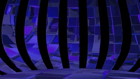 Rotating Semi Circles Stock Footage 108776155