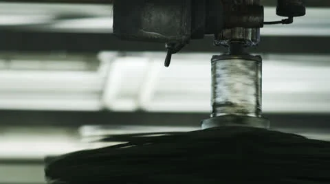 Rotating shaft Stock Footage 22707301