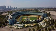 Los Angeles Dodger Stadium 4th of July - 4K Timelapse Short 