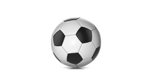 Rotating soccer ball Stock Footage 262413710