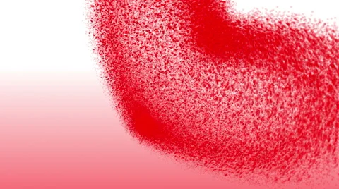 Rotating in space into heart shape of plush - HD Video stock 46011752