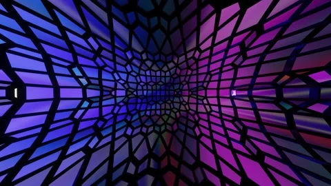 Rotating spark kaleidoscope Stock Footage 165682148
