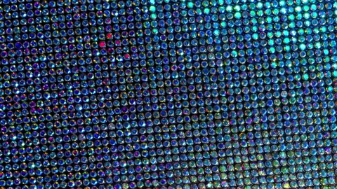 Rotating Sparkling Crystals Stock Footage 330659567
