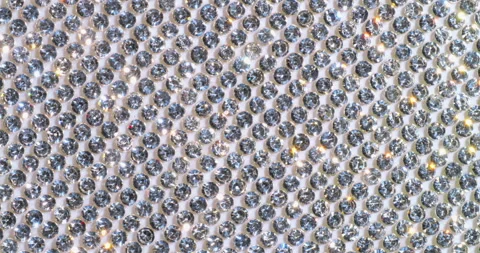 Rotating Sparkling Rhinestone.  Stock Footage 330659044