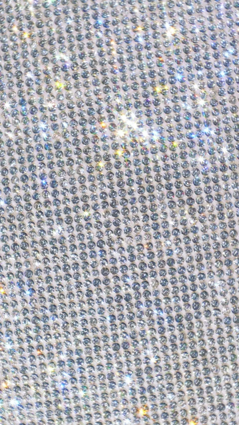 Rotating Sparkling Rhinestone. Stock Footage 337771921