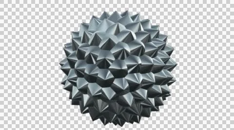 Rotating Spikes 2 Seamless Loop 库存影片 44314865