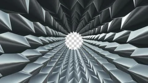 Rotating Spikes 5 库存影片 44316291