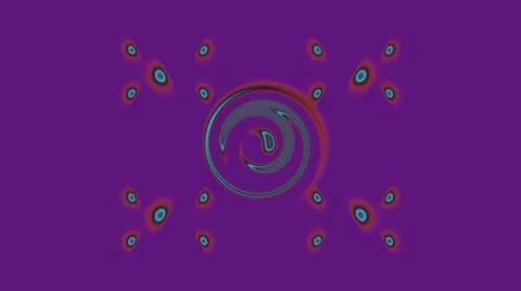 Rotating spiral Stock Footage 8666537