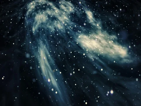 Rotating spiral galaxy, deep space Stock Footage 84986627